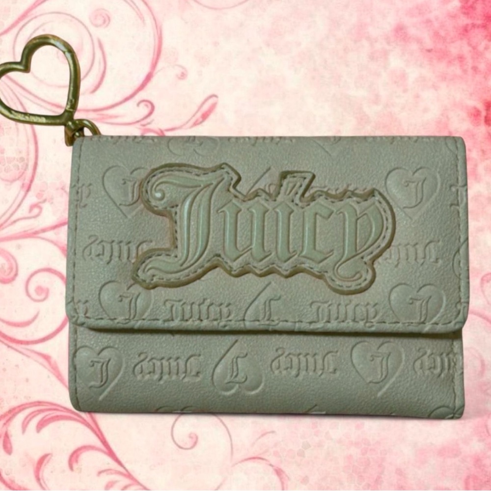 Y2K Juicy Couture Heart Keychain Wallet